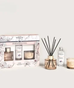 Bộ lọ tinh dầu khuếch tán và nến thơm Bolero Mini - 3 món