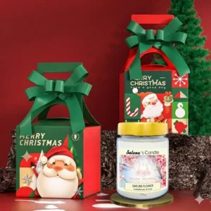 Set quà Noel nến thơm handmade